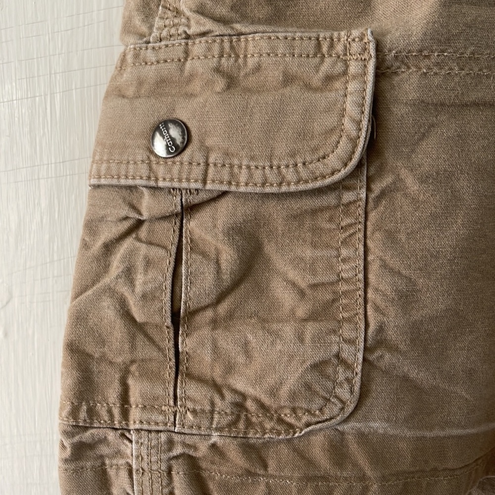 Carhartt Cargo Work Shorts - 14 - dark khaki - Picture 3 of 6